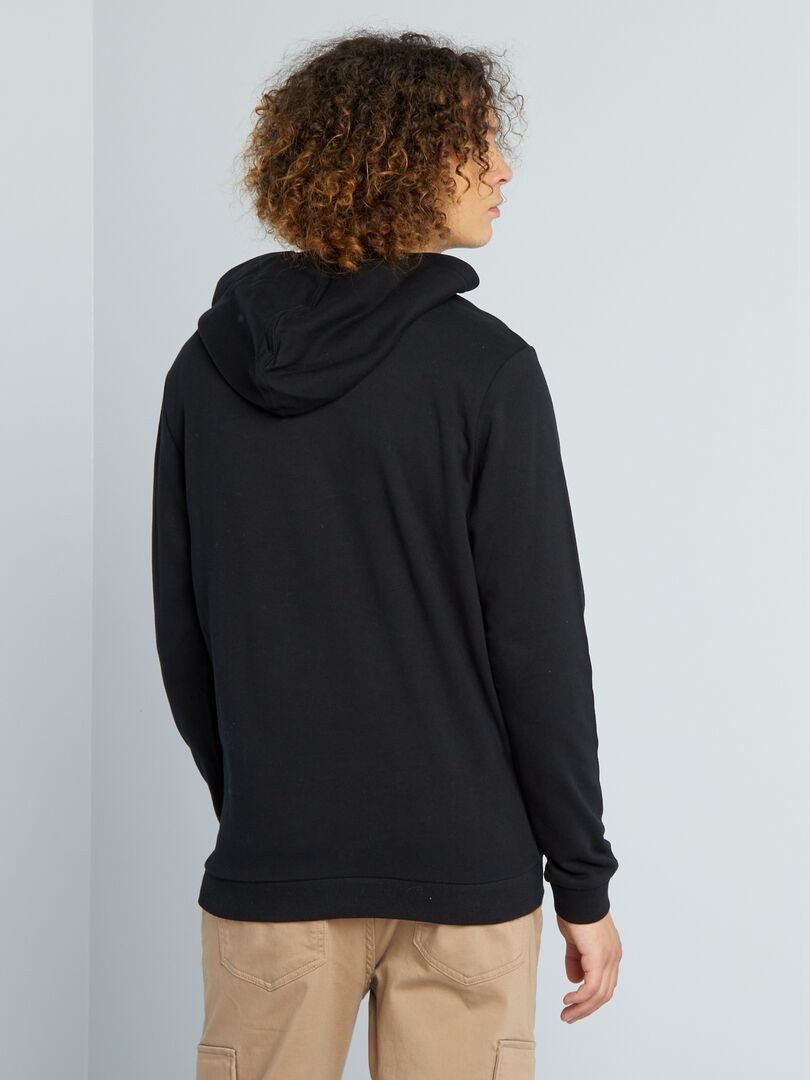 Sudadera de chándal NEGRO - Kiabi