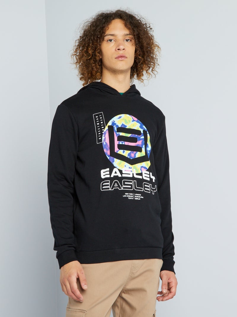 Sudadera de chándal NEGRO - Kiabi
