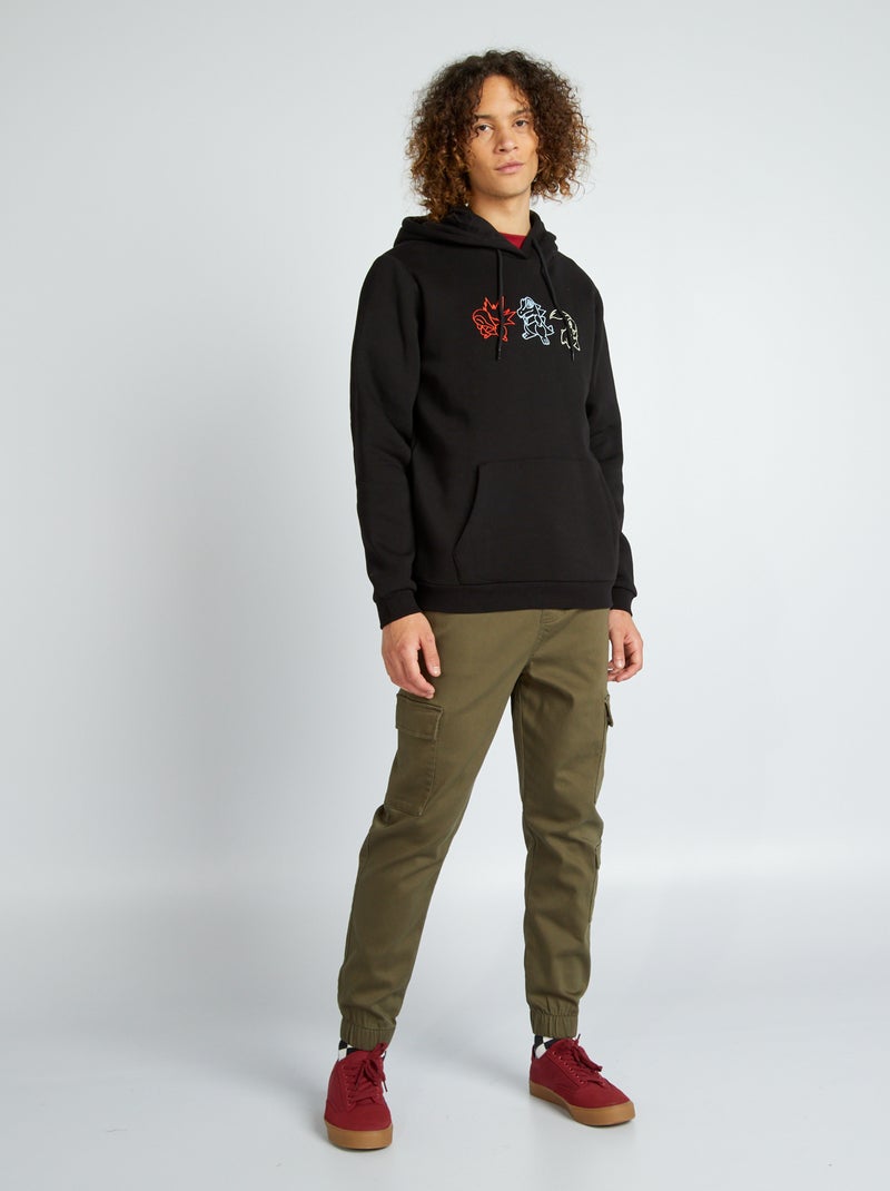 Sudadera de chándal 'Pokemon' NEGRO - Kiabi