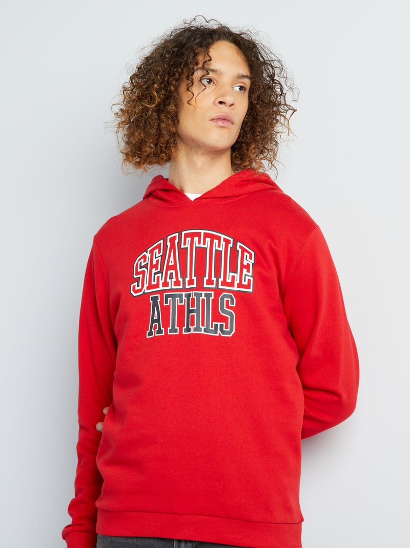 Sudadera de chándal ROJO - Kiabi