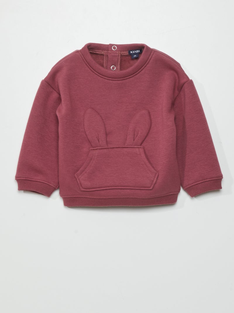 Sudadera de chándal ROJO - Kiabi