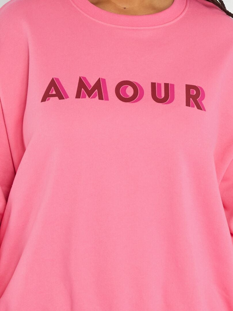 Sudadera de chándal ROSA - Kiabi