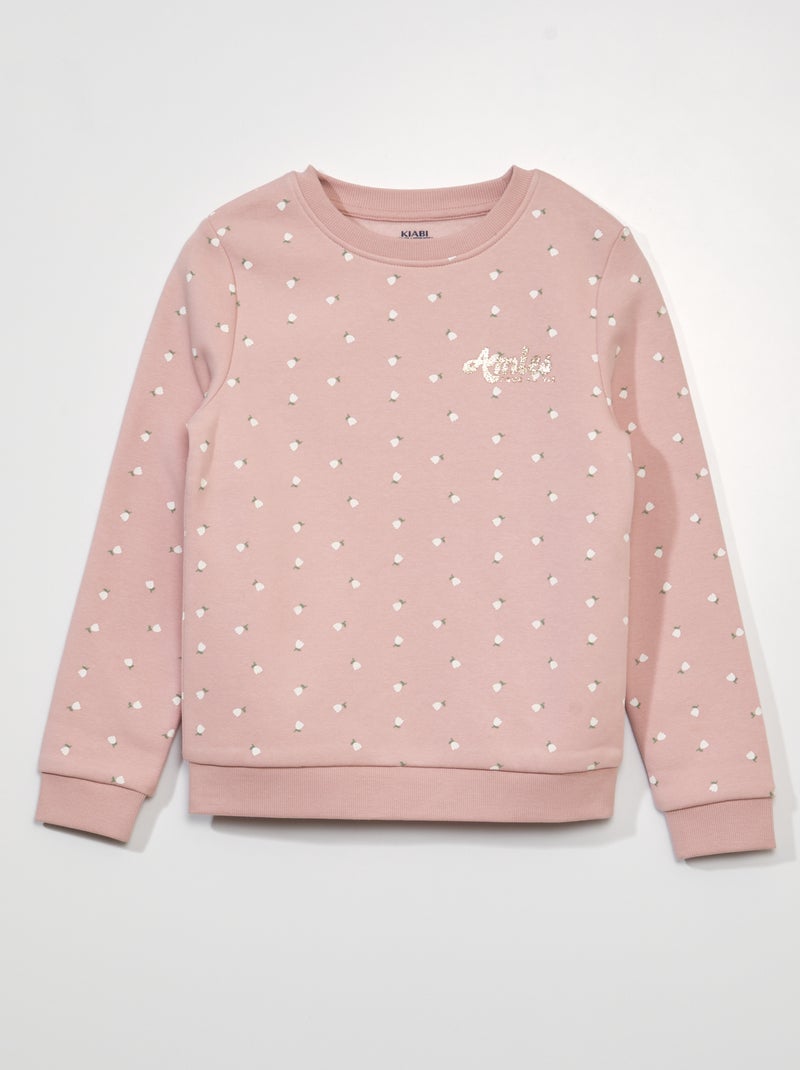 Sudadera de chándal ROSA - Kiabi