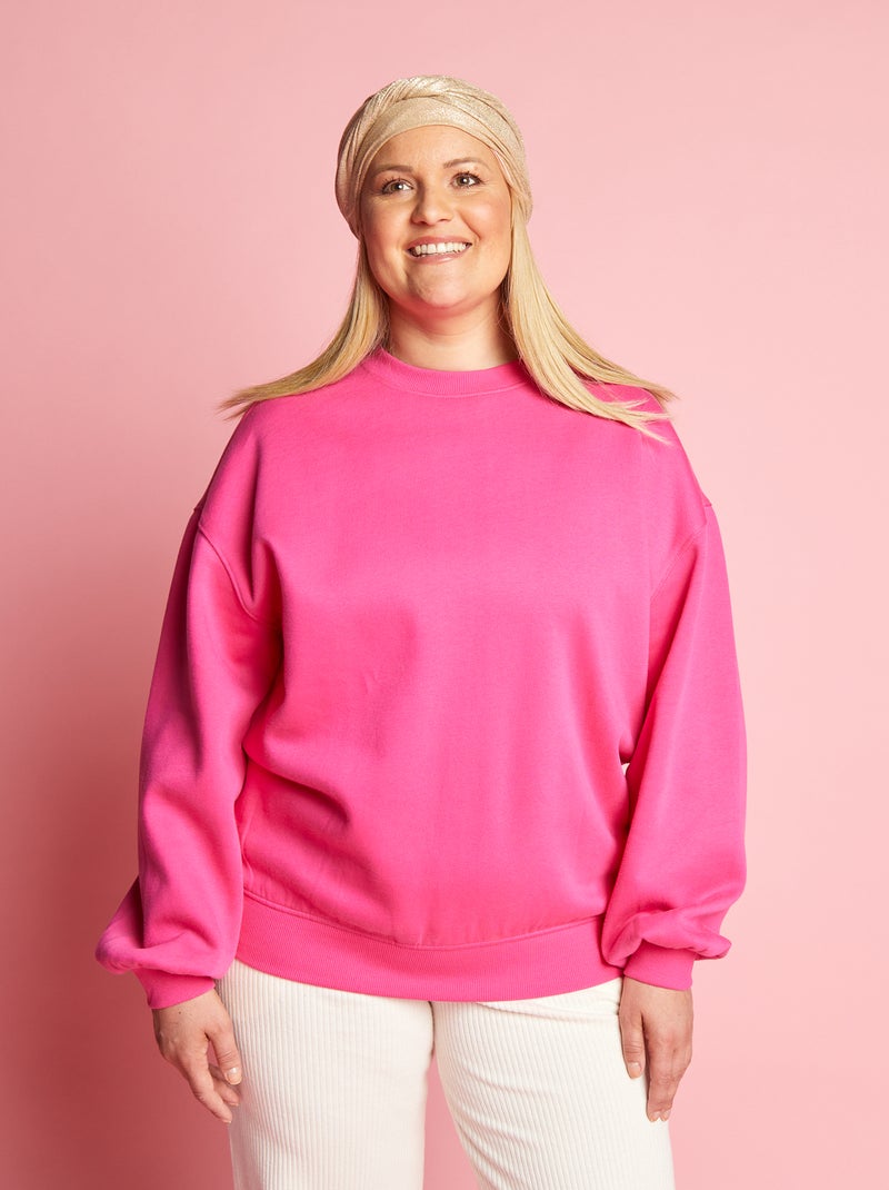 Sudadera de chándal ROSA - Kiabi