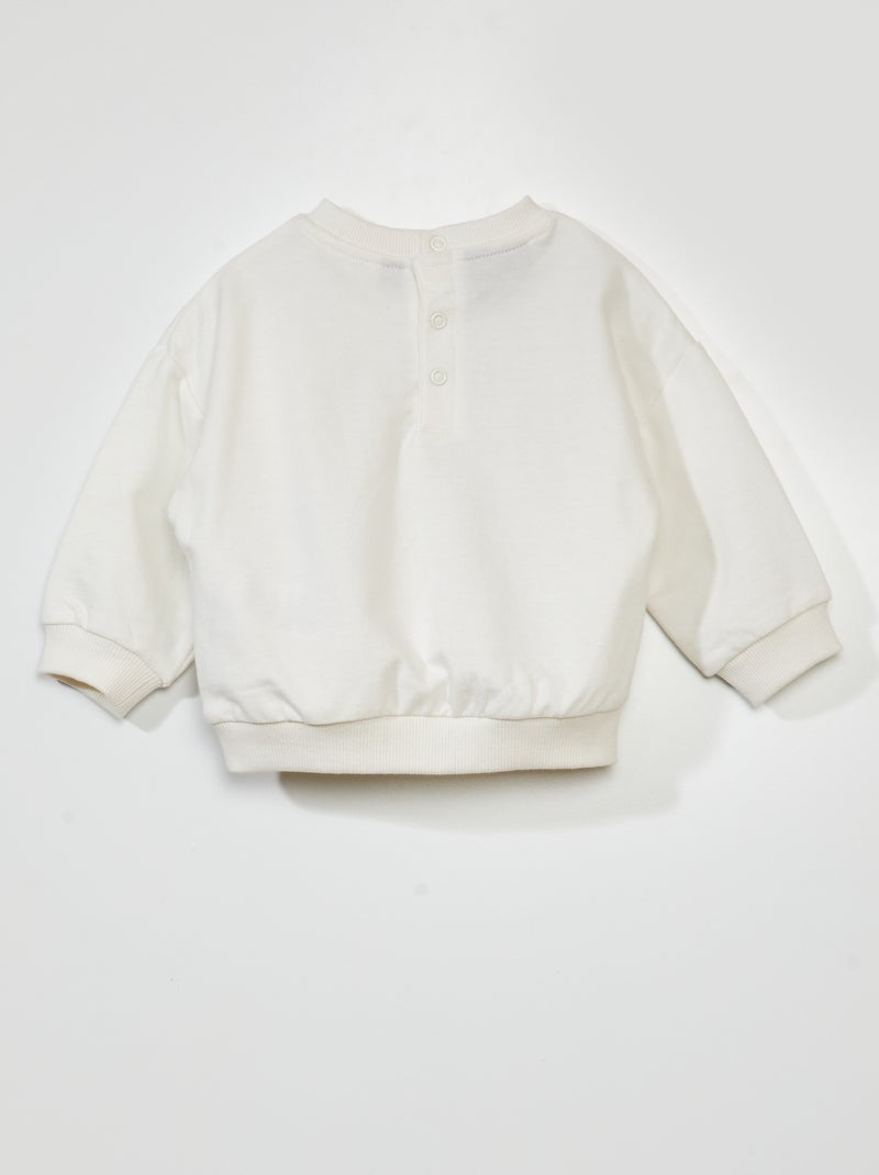 Sudadera de chándal 'Snoopy' BLANCO - Kiabi