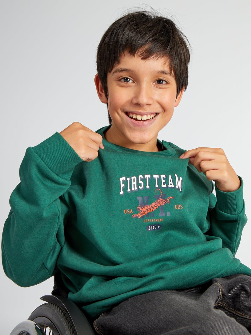 Sudadera de chándal So Easy VERDE - Kiabi