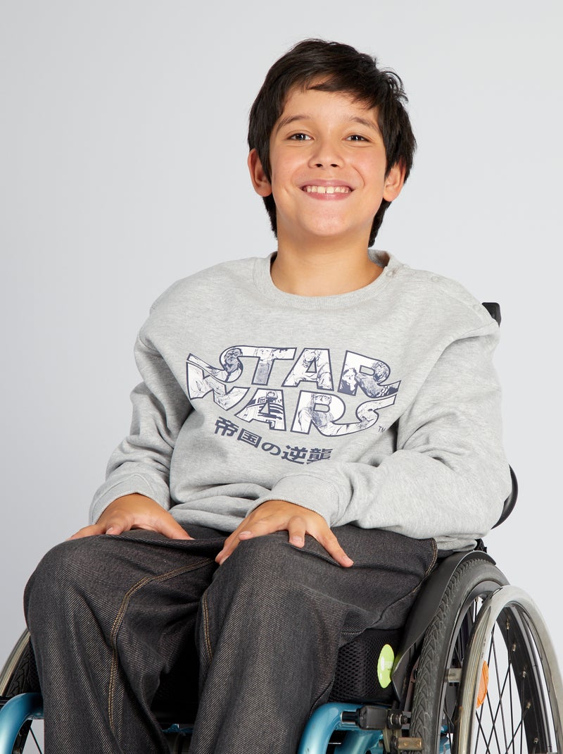 Sudadera de chándal 'Star Wars' - Fácil de poner BLANCO - Kiabi