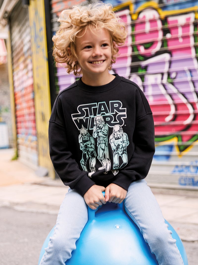 Sudadera de chándal
 'Star Wars' NEGRO - Kiabi