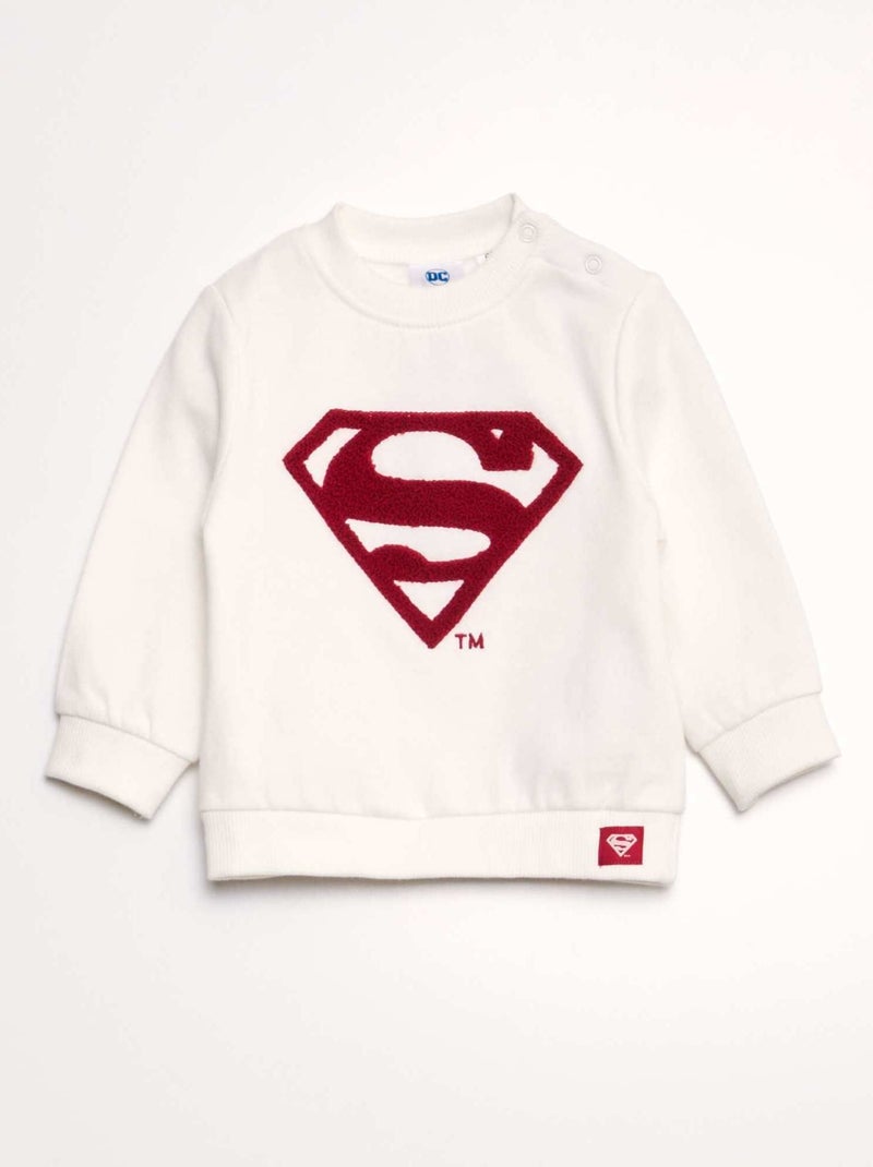 Sudadera de chándal 'Superman' Blanco - Kiabi