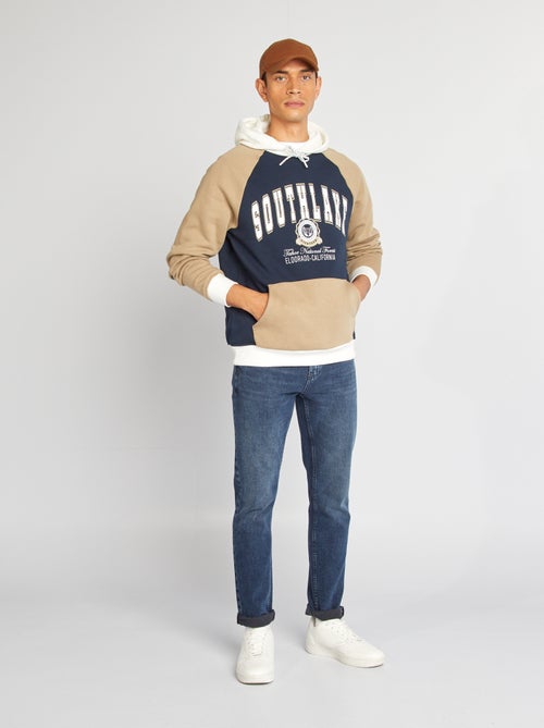 Sudadera de chándal tipo universidad americana - Kiabi
