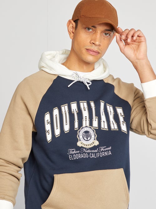 Sudadera de chándal tipo universidad americana - Kiabi