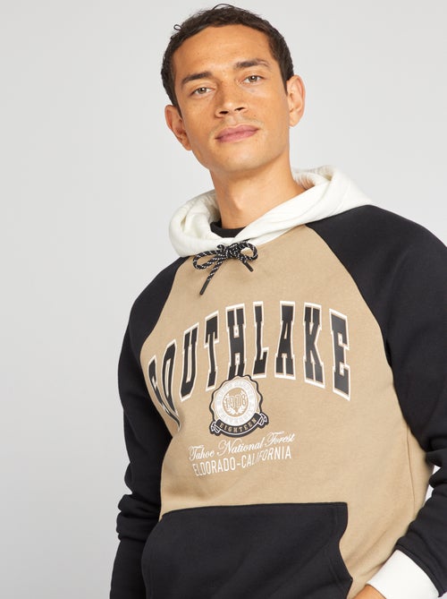 Sudadera de chándal tipo universidad americana - Kiabi