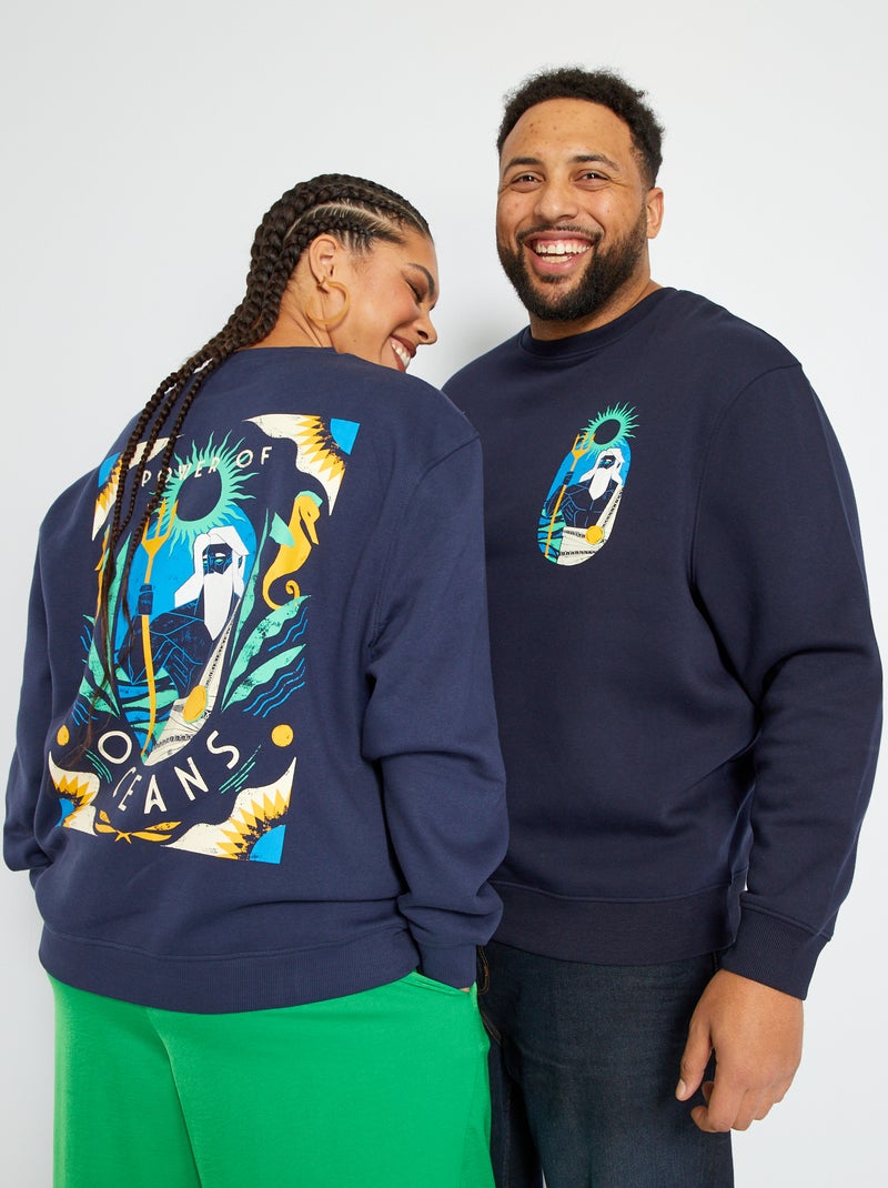 Sudadera de chándal unisex AZUL - Kiabi