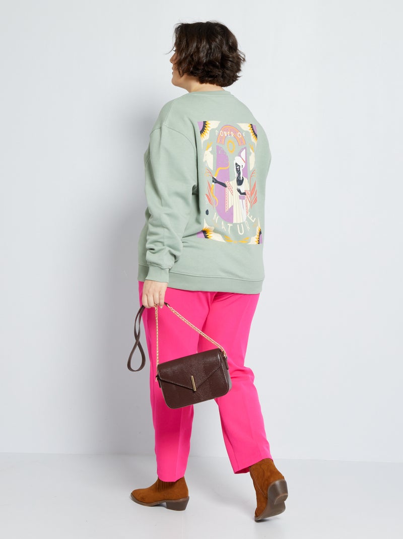 Sudadera de chándal unisex VERDE - Kiabi