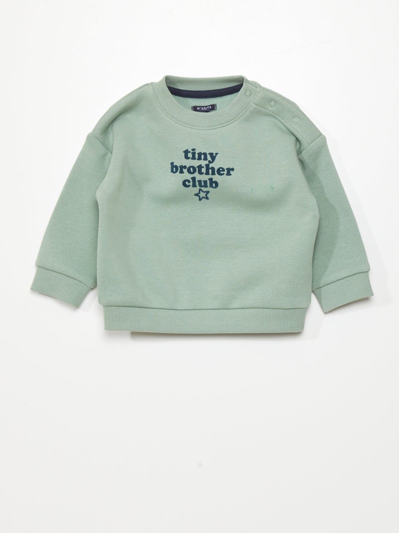 Sudadera de chándal VERDE - Kiabi