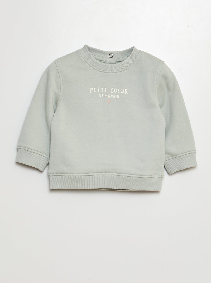 Sudadera de chándal VERDE - Kiabi