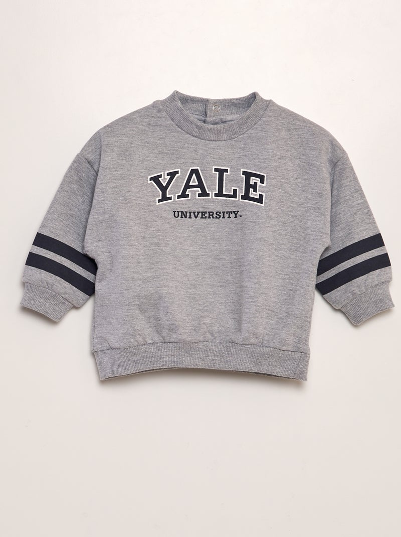 Sudadera de chándal 'Yale' GRIS - Kiabi