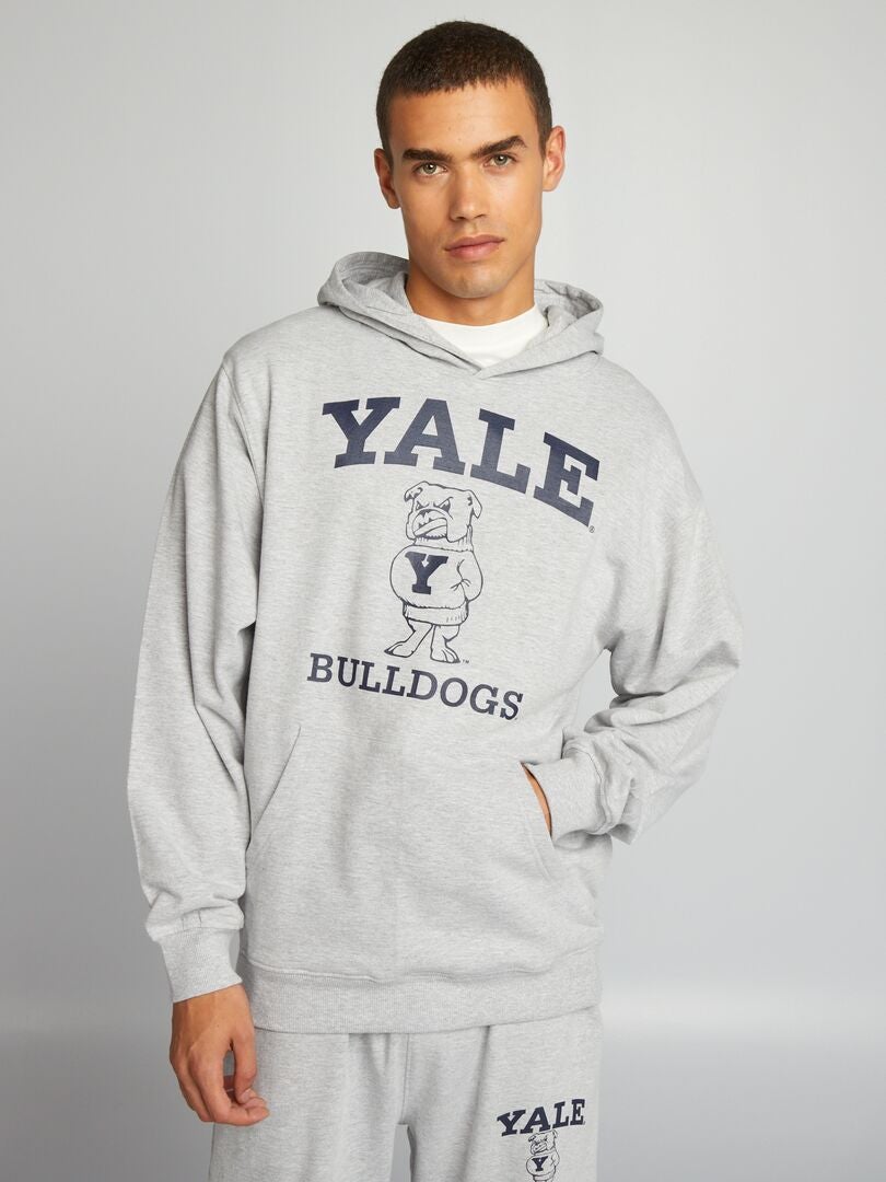 Sudadera de chándal 'Yale' gris chiné - Kiabi