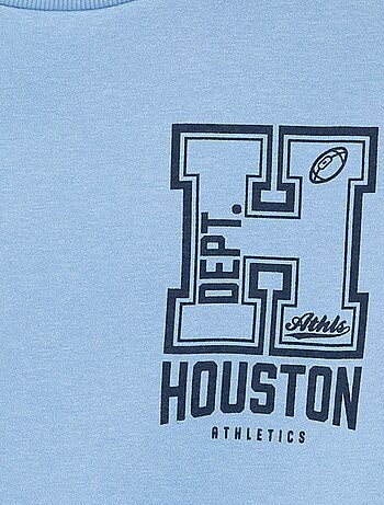 Sudadera de corte holgado de felpa