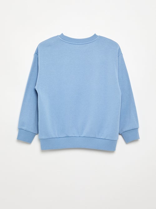 Sudadera de corte holgado de felpa - Kiabi Sudadera de corte holgado de felpa - Kiabi