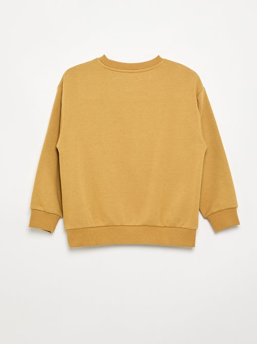 Sudadera de corte holgado de felpa - Kiabi Sudadera de corte holgado de felpa - Kiabi