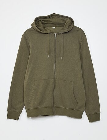 Sudadera de cremallera con capucha - Kiabi