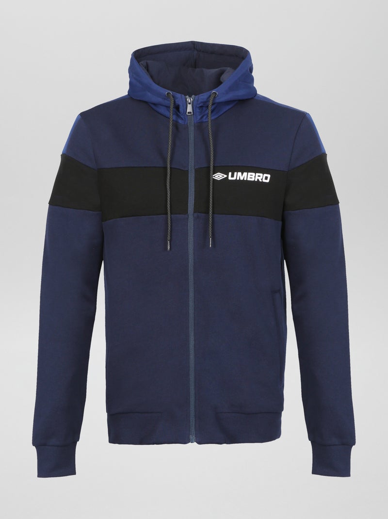 Sudadera de cremallera con capucha 'Umbro' AZUL - Kiabi