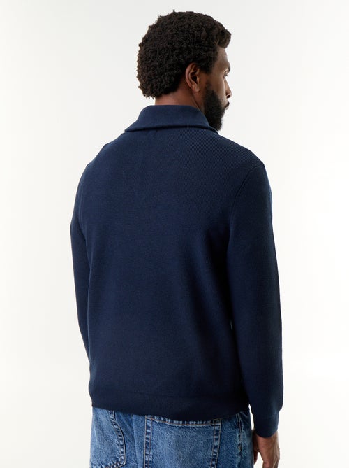 Sudadera de cuello alto con cremallera - Kiabi