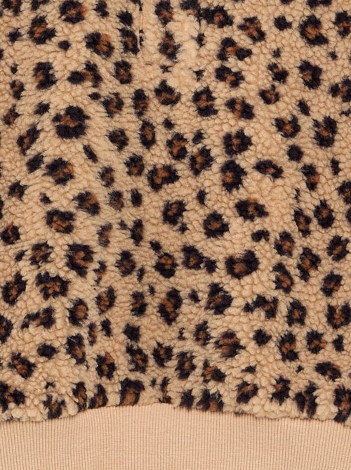 Sudadera de cuello alto de borreguito - Kiabi Sudadera de cuello alto de borreguito - Kiabi