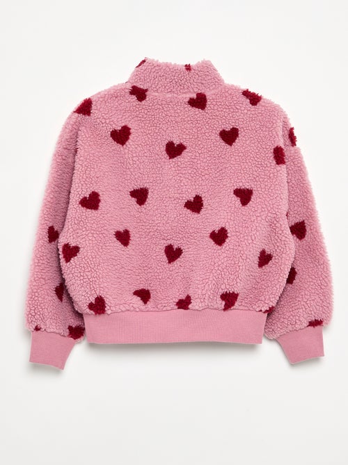Sudadera de cuello alto de borreguito - Kiabi Sudadera de cuello alto de borreguito - Kiabi