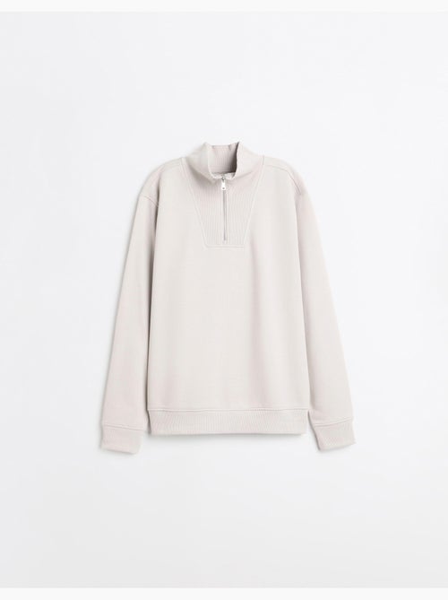 Sudadera de cuello alto, mo fashion - Kiabi Sudadera de cuello alto, mo fashion - Kiabi