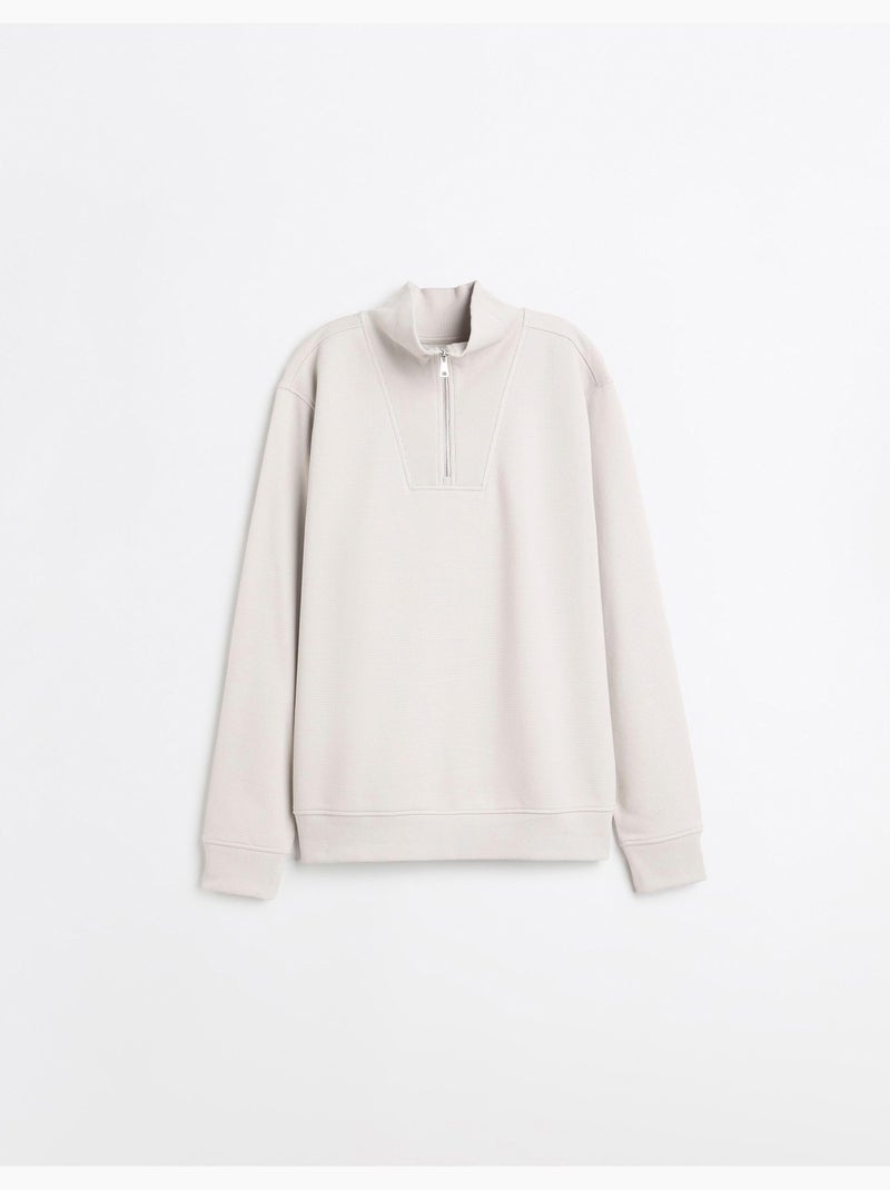 Sudadera de cuello alto, mo fashion Beige - Kiabi