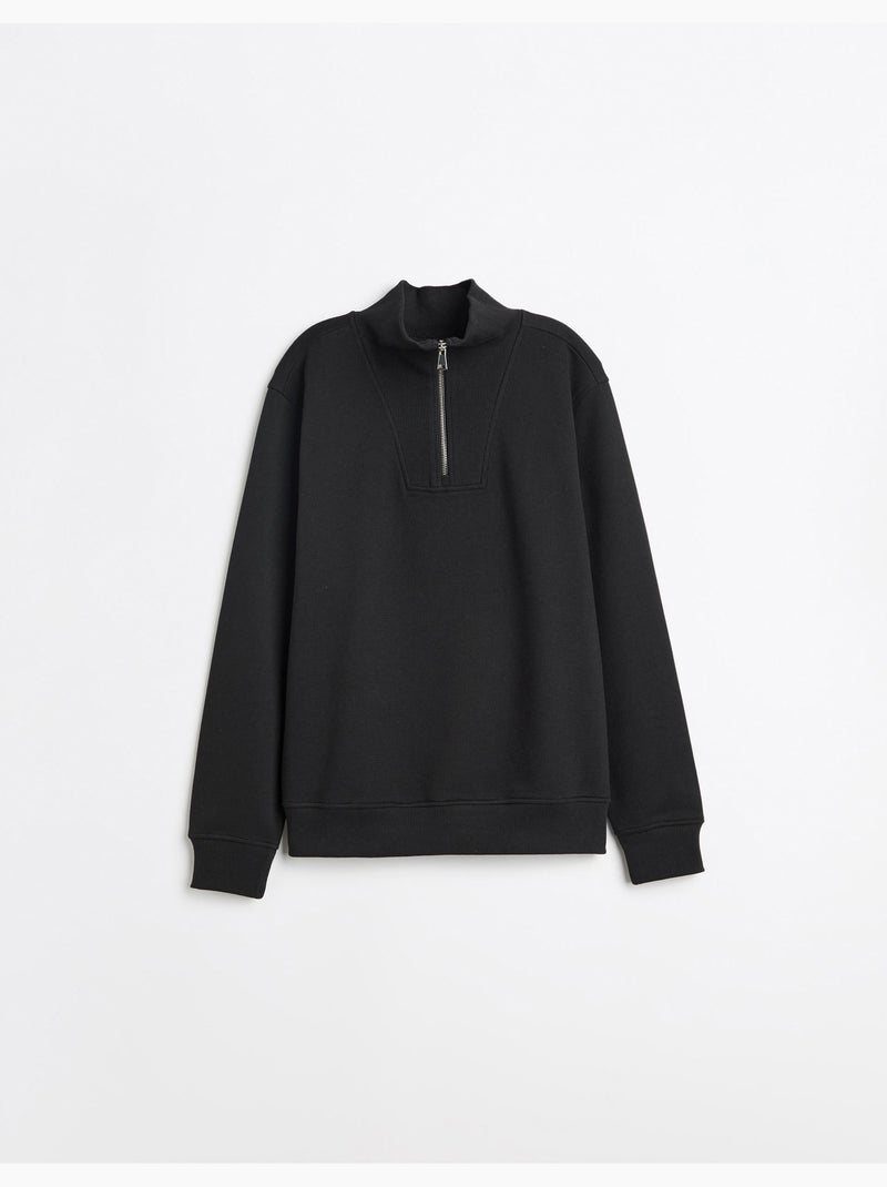 Sudadera de cuello alto, mo fashion Negro - Kiabi