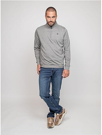 Sudadera de cuello con cremallera WIPRIMO