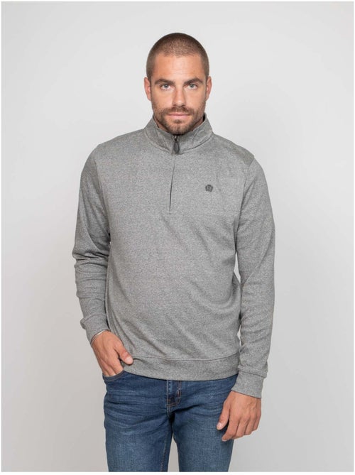 Sudadera de cuello con cremallera WIPRIMO - Kiabi