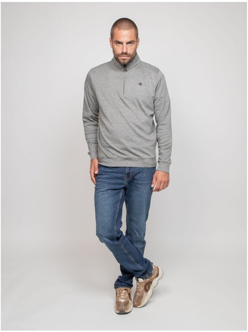 Sudadera de cuello con cremallera WIPRIMO - Kiabi