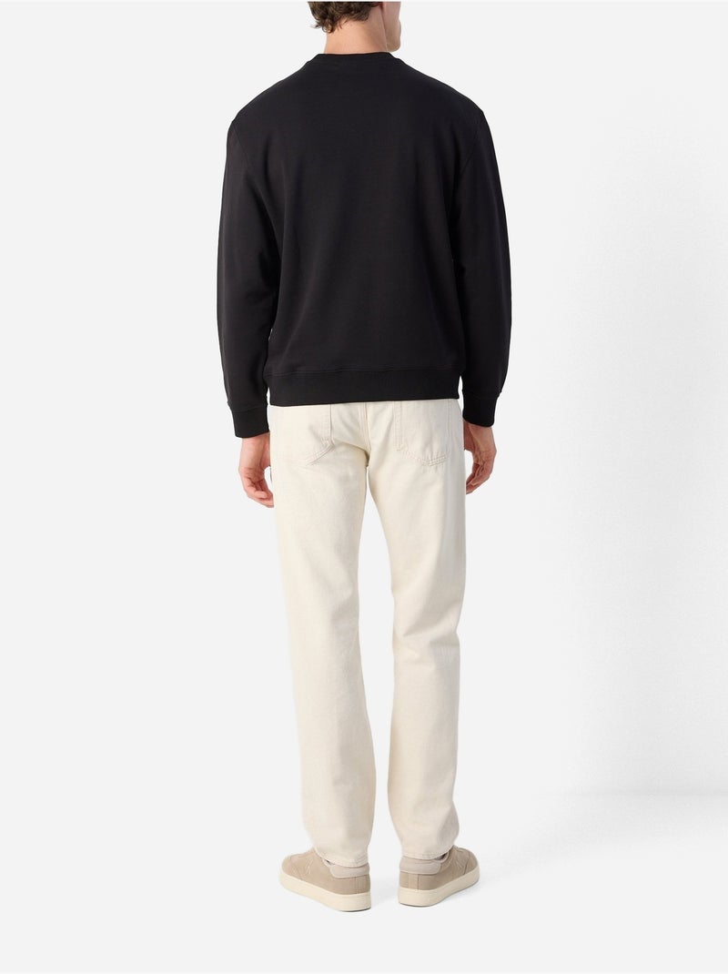 Sudadera de cuello redondo - Calvin Klein Negro - Kiabi