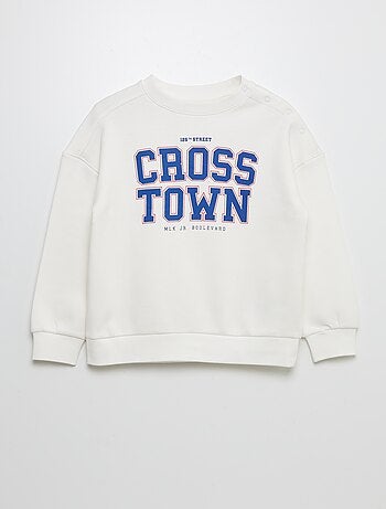 Sudadera de cuello redondo - colección fácil de poner