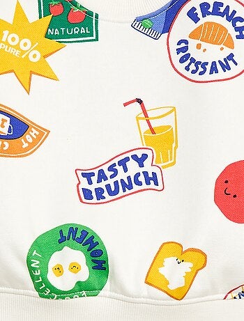 Sudadera de cuello redondo - Edición Gráfica