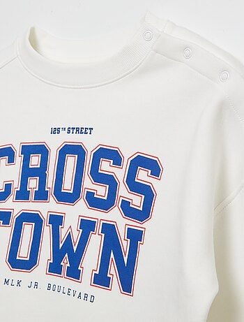 Sudadera de cuello redondo - Fácil de Poner