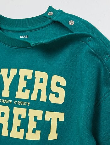 Sudadera de cuello redondo - Fácil de Poner