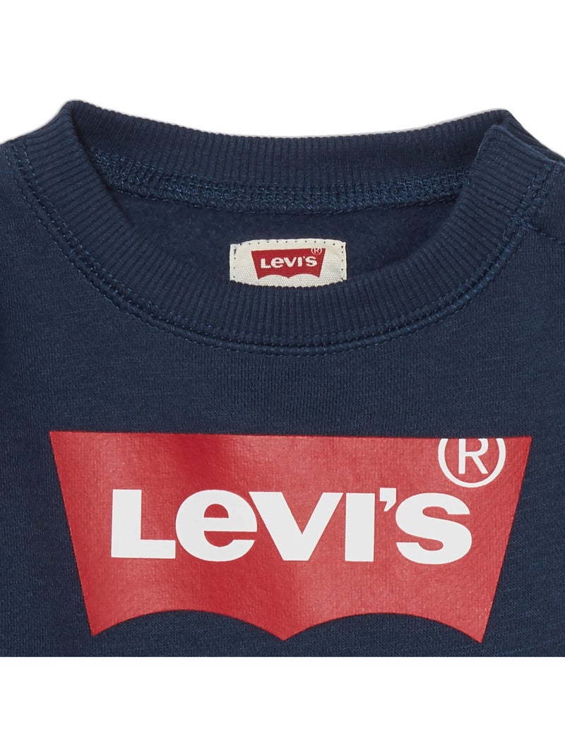 Sudadera de cuello redondo - levi's kids Azul oscuro - Kiabi