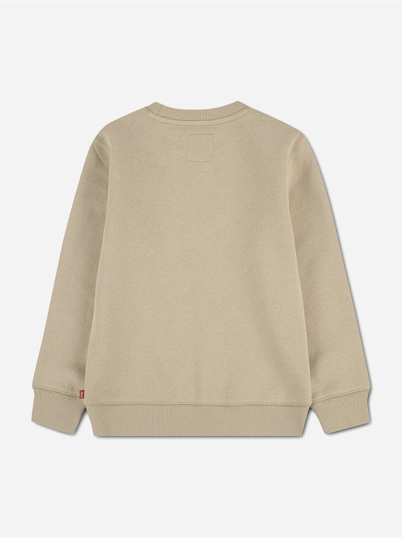 Sudadera de cuello redondo - levi's kids Beige oscuro - Kiabi