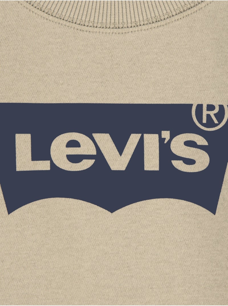 Sudadera de cuello redondo - levi's kids Beige oscuro - Kiabi