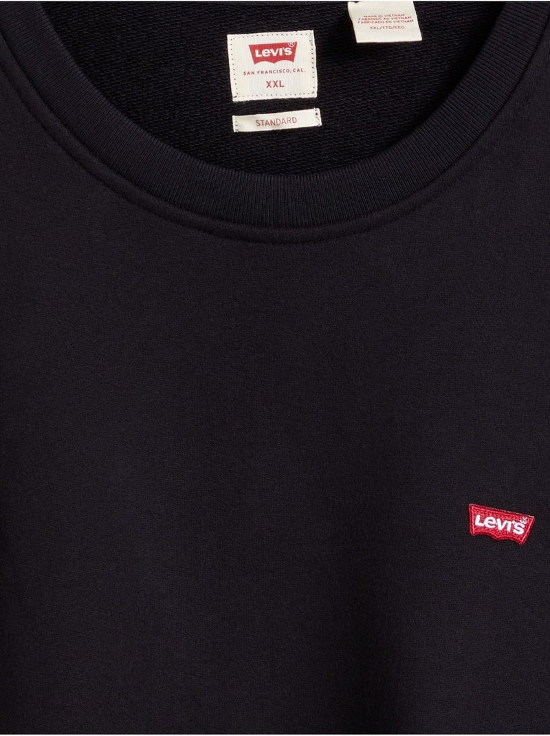 Sudadera de cuello redondo - levi's Negro - Kiabi