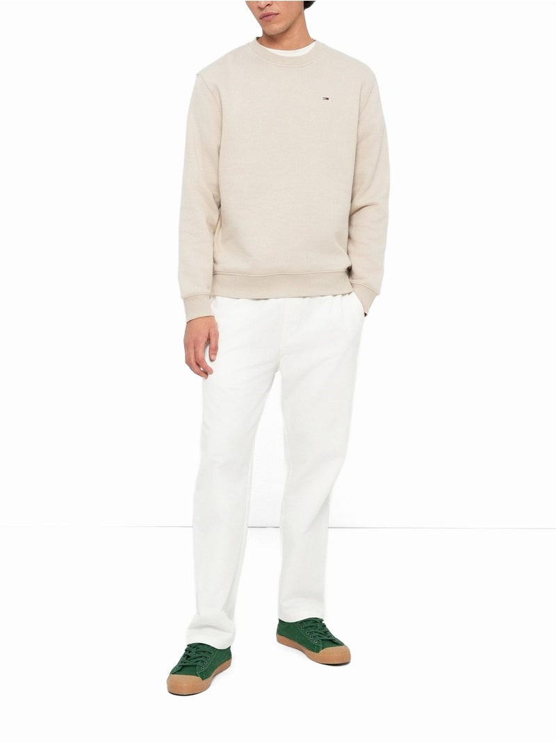 Sudadera de cuello redondo - Tommy jeans Beige - Kiabi