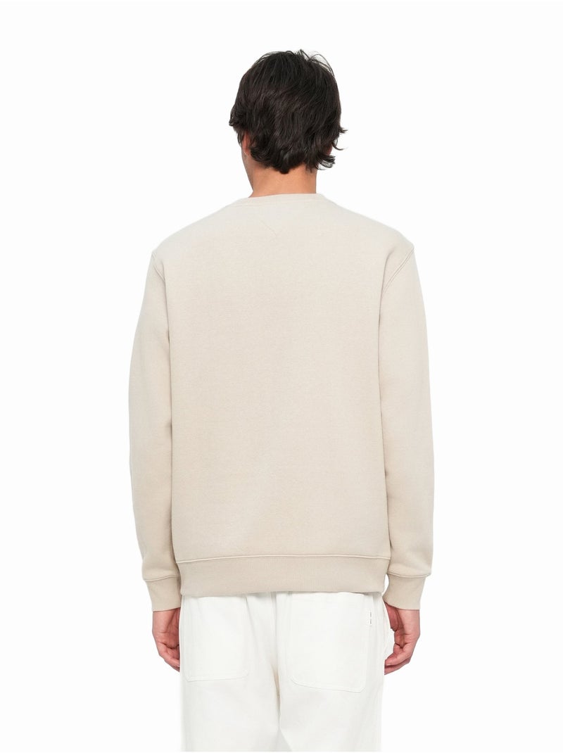 Sudadera de cuello redondo - Tommy jeans Beige - Kiabi
