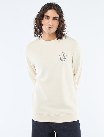 Sudadera de cuello redondo 'Agathe Sorlet x Kiabi' - San Valentín