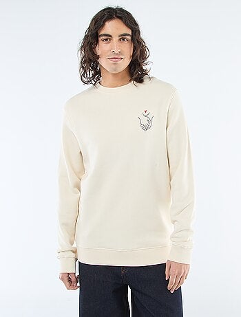 Sudadera de cuello redondo 'Agathe Sorlet x Kiabi' - San Valentín