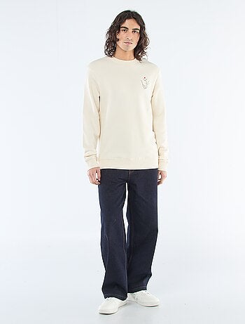 Sudadera de cuello redondo 'Agathe Sorlet x Kiabi' - San Valentín